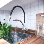 Смеситель для кухни Elghansa KITCHEN Pure Water 56B5128, выход для фильтра, длинный гибкий излив