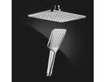 Душевая система Elghansa SHOWER SET 6500172-2L Set-17, термостат, стойка, верхний и ручной души