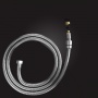 Шланг для душа Elghansa SHOWER HOSE SH022-New, растягивающийся 180-220 см, хром