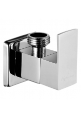 Кран угловой 1/2"НР/НР Elghansa UNIT VK-019 керамическая кран-букса, для смесителя, хром