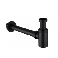 Сифон для раковины Elghansa WASTE SYSTEMS WBT-512-Black цилиндрический, черный
