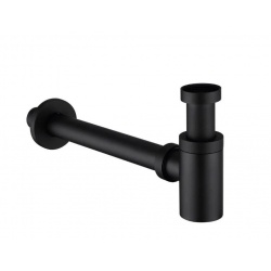 Сифон для раковины Elghansa WASTE SYSTEMS WBT-512-Black цилиндрический, черный