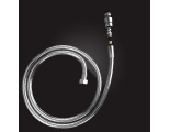 Шланг для душа Elghansa SHOWER HOSE SH006-New, растягивающийся 80-100 см, хром