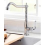 Смеситель для кухни ESKO Florence FR03C однорычажный, высокий поворотный излив
