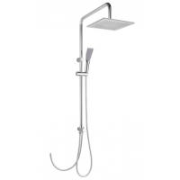 Душевой гарнитур ESKO ST950SQ, тропический душ, штанга 950 мм, душевая лейка 1 режим