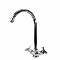 Смеситель для кухни ESKO Zurich ZH519, высокий  излив, двухвентильный