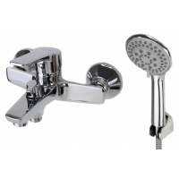 Смеситель для ванны ESKO Murano MR54, короткий излив, с душевым комплектом