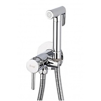 Смеситель с гигиеническим душем Frap F7505-2, без излива, настенный