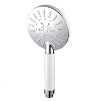 Лейка душевая Frap F008, 3 режима, белый/хром