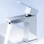 Кран-моно для раковины GROHE Eurocube 23137000, однорычажный, прямой излив