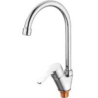 Смеситель для кухни Ledeme L5803, однорычажный, высокий излив