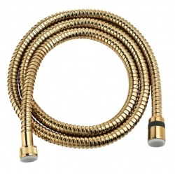 Шланг для душа Lemark LE8037B-Gold, двухзагибный, 150 см, золото