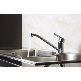 Смеситель для кухни Lemark Point LM0304C, однорычажный, длинный излив