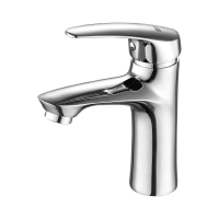 Смеситель для раковины Lemark Linara LM0406C, однорычажный, короткий Г-излив