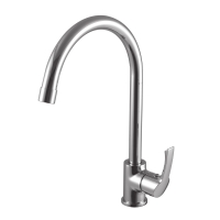 Смеситель для кухни Lemark plus Strike LM1105C, однорычажный, высокий излив