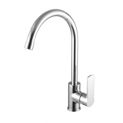 Смеситель для кухни Lemark Plus Grace LM1505C, однорычажный, высокий излив