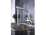 Смеситель для кухни Lemark Comfort LM3061C, с выходом для фильтра, высокий Г-излив