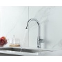 Смеситель для кухни Lemark Comfort LM3073C, с выходом для фильтра, однорычажный, высокий U-излив