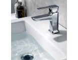 Смеситель для раковины Lemark Basis LM3606C, однорычажный, короткий Г-излив