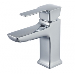 Смеситель для раковины Lemark Basis LM3606C, однорычажный, короткий Г-излив