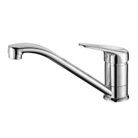 Смеситель для кухни Lemark Luna LM4104C, однорычажный, длинный излив