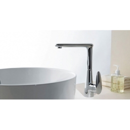 Смеситель для кухни Lemark Status LM4405C, однорычажный, высокий излив