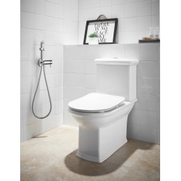 Смеситель с гигиеническим душем Lemark Solo LM7166C, встраиваемый с внутренней частью