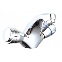 Смеситель для умывальника NAMI БЕЛЛА Т2110-01-BL, двухвентильный