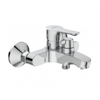 Смеситель для ванны Vidima WAVE BA416AA, однорычажный, короткий излив, без аксессуаров