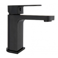 Смеситель для раковины VIEIR V283511C, однорычажный,  Г-излив, черный