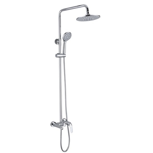 Душевая система VIEIR V033562, однорычажный, литой излив, ручной душ, тропический душ, штанга купить в интернет магазине Санрай73