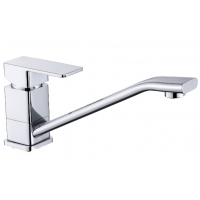 Смеситель для кухни VIEIR V113521, однорычажный, длинный излив, хром