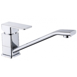 Смеситель для кухни VIEIR V113521, однорычажный, длинный излив, хром