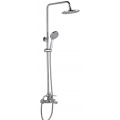 Душевая система VIEIR V204062, однорычажный, литой излив, ручной душ, тропический душ, штанга