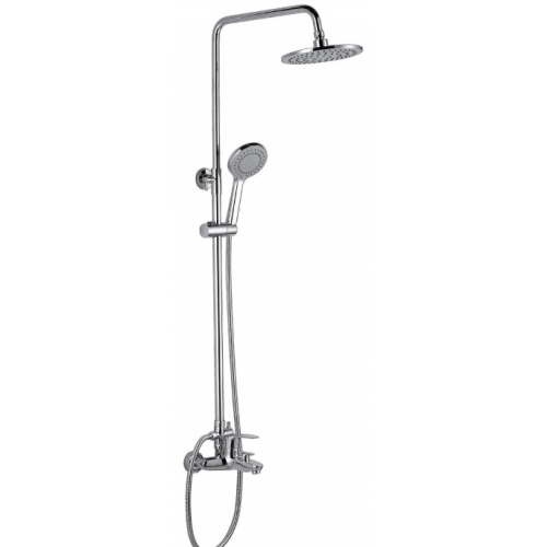 Душевая система VIEIR V204062, однорычажный, литой излив, ручной душ, тропический душ, штанга купить в интернет магазине Санрай73
