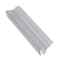Профиль силиконовый водоотсекатель F для кабин с низким поддоном на стекло 4мм (1шт)