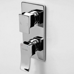 Встраиваемый комплект для ванны с верхней душевой насадкой, лейкой и изливом WasserKraft A171619