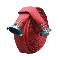 Рукав пожарный латексированный 100 мм., с ГРВ-100 алюминий