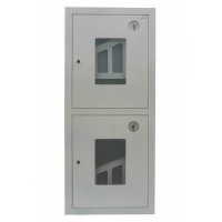 Пожарный шкаф ШПК-320-21 ВОБ (встраиваемый, со стеклом)