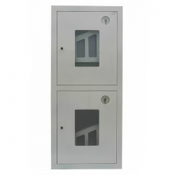 Пожарный шкаф ШПК-320-21 ВОБ (встраиваемый, со стеклом)