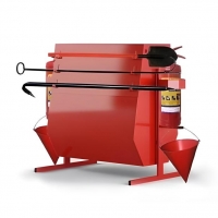 Стенд пожарный металлический тип «Комби» с ящиком для песка 0,3 м³