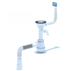 Сифон А1045SA15 для мойки Ани с носиком