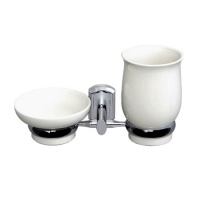 Держатель стакана и мыльницы WasserKraft K-24126