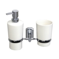 Держатель стакана и дозатора WasserKraft K-28189