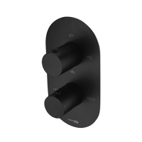 Термостатический смеситель для ванны и душа WasserKraft Elbe 7444 Thermo