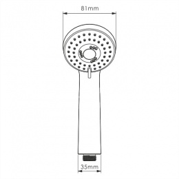 Лейка 3-функциональная WasserKraft A120