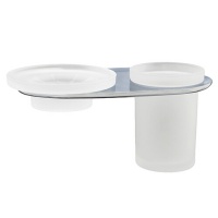 Держатель стакана и мыльницы WasserKraft Kammel K-8326