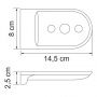 Мыльница решетка WasserKraft Kammel K-8369