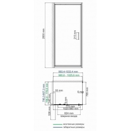 Душевой уголок WasserKraft Salm 27I17