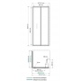 Душевой уголок WasserKraft Weser 78F03